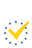 EU trust mark logo negative 64px